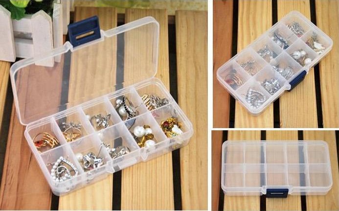 Wholesale Price Best Organizer Storage Drug Box Jewelry Beads Plastic Adjustable Tool Bins Jewelry Packaging Box