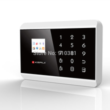 US Stock KERUI English France Spanish Russian Wireless Touch Keypad LCD Display GSM PSTN Home Secure