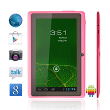 Free shipping 7 Q88 Allwinner A23 Dual Core 1 5GHz Six Colors Q88 7 inch Tablet