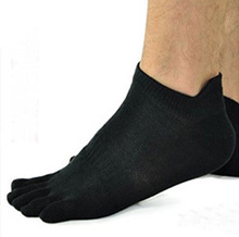 1 Pair Lot New Men s Socks Cotton Meias Sports Five Finger Socks Toe Socks For