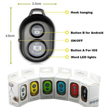 New Hot Self timer Self Timer Bluetooth Wireless Remote Shutter Selfie Remote for ios and Android