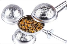 Stainless Steel Longhandle Tea Infuser teapot High quality Stainless Steel Durable and Rust Resistant mr tea