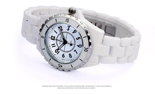 Relojes Sale 2015 Freeshipping Kezzi Analog Casual Watches Fashion Pure White Ceramic Quartz Jewelry Lovers Wristwatches
