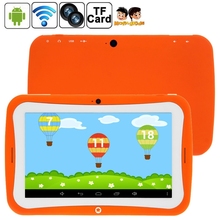 HSD-7007 Rockchip RK3126 Quad Core 1.3GHz 512MB 8GB 7.0 inch Android 4.2.2 Built-learning Software Kids Education Tablet PC