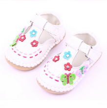pu leather flower summer sandals girls sandals soft sole kids shoes girls shoes fashion princess shoes
