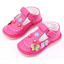 pu leather flower summer sandals girls sandals soft sole kids shoes girls shoes fashion princess shoes
