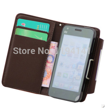 6 inch Atoah MR601 3G Kocaso Nova One M6200 SmartPhone Luxury Wallet Fashion Leather Case Bag