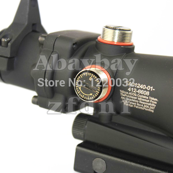 Trijicon ACOG 1x32 Green Red Light Changing Telescopic Sights Gun sight Laser sight Tactical Shooting Hunting