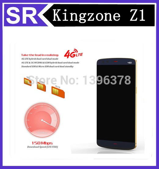 LTE 4G Original Kingzone Z1 Cell Phone MTK6752 Octa Core Android 4 4 5 5 Inch