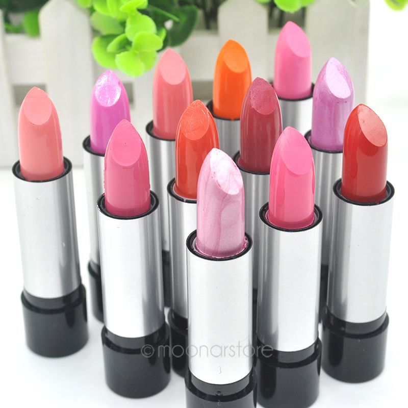 Beauty Makeup Accessory 2015 Lipstick Wholesale 12pcs set Lipsticks Women Makeup Tools Lip Balm PHJ0187 50