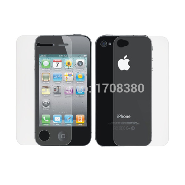 Ultra Thin High Clear Front And Back LCD Sticker Cover Glass Guard Film Screen Protector For