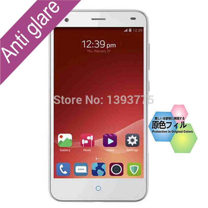3X Anti glare Matte Screen Protector Protective Film for zte Blade S6 with Retail Packing Anti