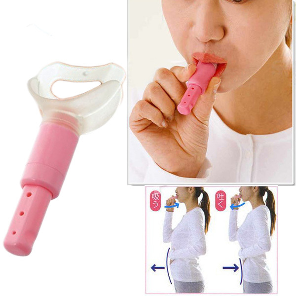1Pcs Abdominal Respiration Device Props Portable Slim Face Waist Loss Weight Breathing