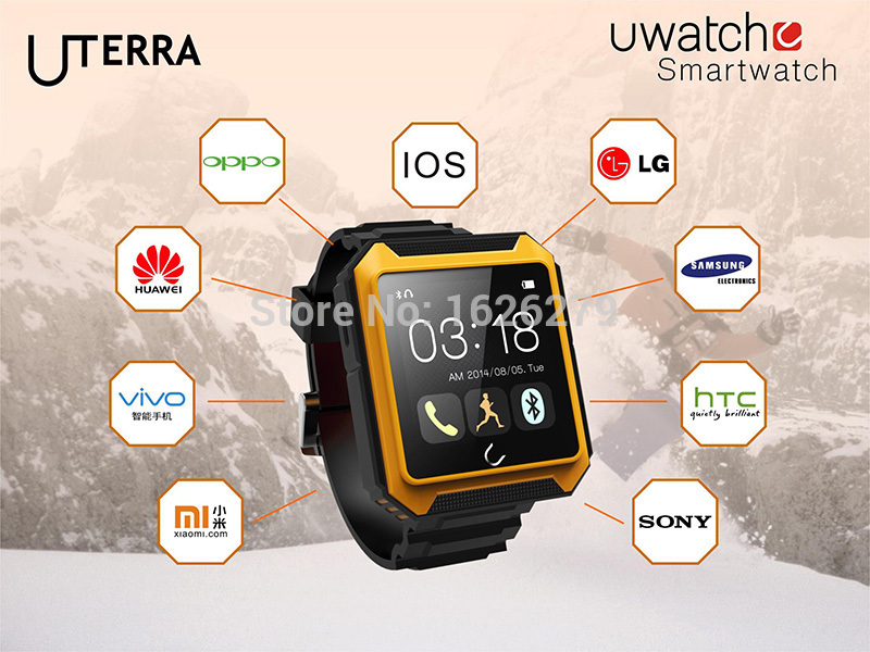     bluetooth smartwatch smart   iphone 6 / 5 samsung s5 / note 4 htc android  