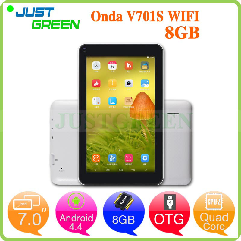 2015 China Brand Cheap Quad Core Android Tablet PC 7 inch IPS Screen Onda V701S Allwinner