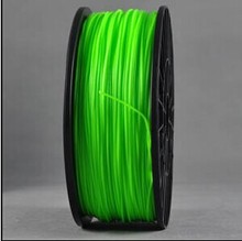 wanhao 1.75mm abs filament for 3d printer 1kg hot sale, luminous green color