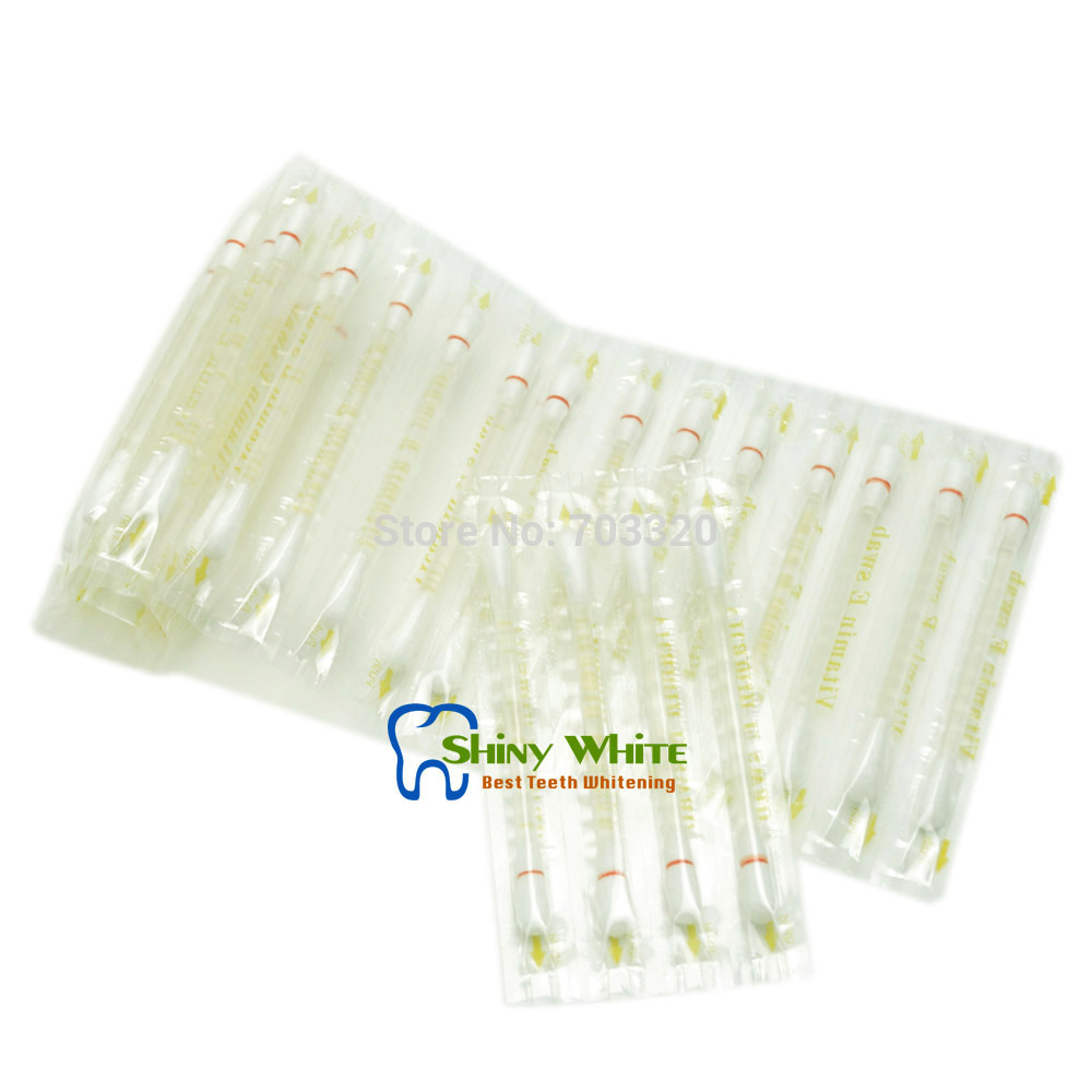 Vitamin E Swabs Aloe Q Tip Teeth Whitening Kits Use before Teeth Whitening to Protect Lip