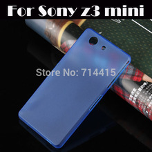 0.3mm Ultra Thin Matte Clear Slim Case Hood Skin Transparent Cover for Sony Xperia Z3 Compact Z3 Mini D5803 D5833 M55W 10colors