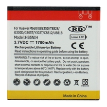 1700mAh High Capacity Li-ion Mobile Phone Battery for Huawei M660 / U8825D / T8828 / G330D / G305T /Y302T / C8812 / U8818(White)
