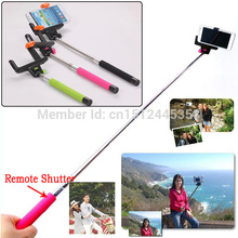 Cell Phone Bluetooth Extendable Selfie Stick Monopod Pole For LG G3 Mobile Phone suporte para celular