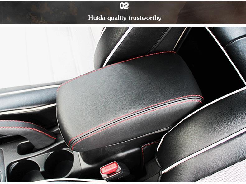 Free shipping The armrest box holster Artificial Leather black color for MITSUBISHI ASX MITSUBISHI ASX Accessories