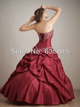 2015 Custom Made Vestidos De Quinceanera Taffeta Crystal Applique Flower Quinceanera Dress Masquerade Ball Gowns