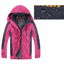 Free Shipping windbreaker jacket Winter Woman Men jackets and coats softshell jacket Peach