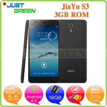 Jiayu S3 4G 3GB RAM 16GB ROM Mobile Phone 5.5″ 1920*1080P MTK6752 Octa Core 1.7GHz 13MP Dual Sim GPS NFC Android 4.4 Smartphone