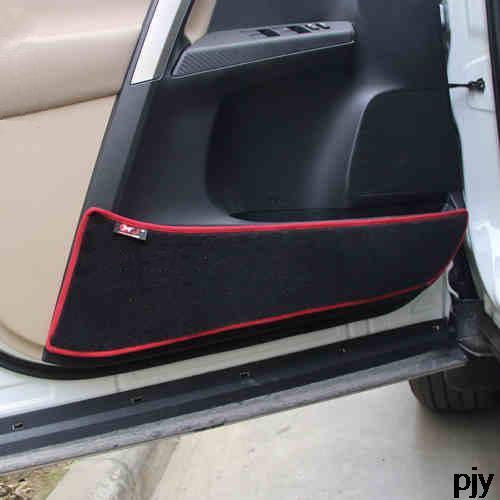 prevent dirty door protection Plush pad door mat auto accessories for Toyota Rav4 rav 4 2014
