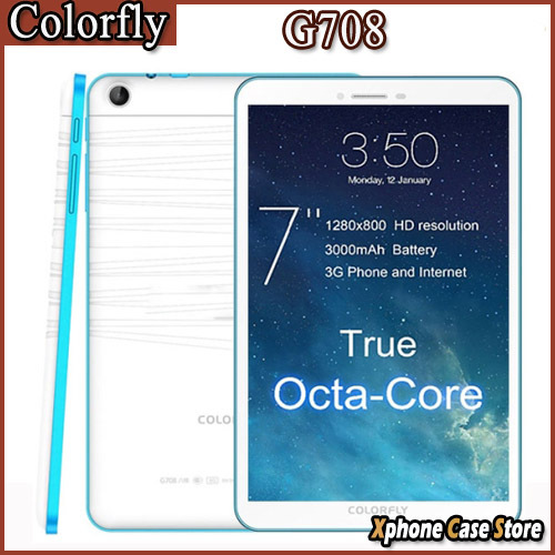 Colorfly G708 Octa Core 3G 1GB 8GB 7 inch 1280x800 Android 4 4 3G Phone Call