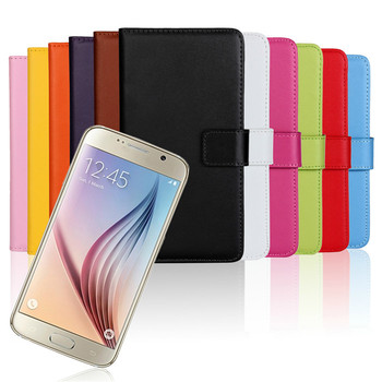 Бумажник откидная крышка чехол для Samsung G9200 цифровые Galaxy G920 сотовый телефон бумажник для Samsung Galaxy S6 S в . и . PU кожаный чехол с слот для карт