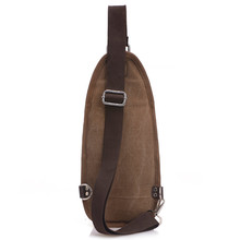 2015 New men waist packs trunk unisex canvas chest bags solid sports outdoor chest pack small
