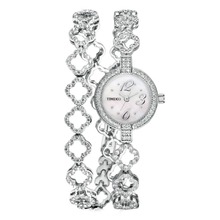 New TIME100 Women s Quartz Watches Reloj Mujer Round Dial Diamond Jewelry Rhinestone Brass Strap Ladies