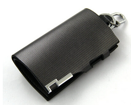 New Arrival Men s Coin Purse Genuine Leather Car Key Holder Wallets Fashion Key Cases Black