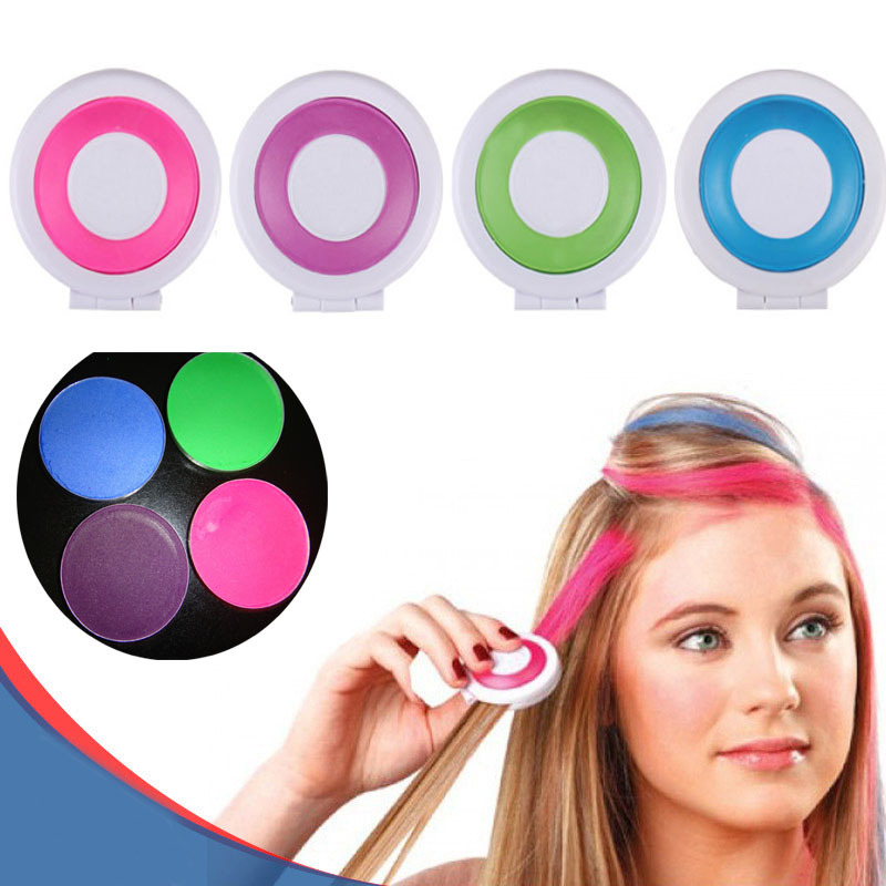 Hot selling 4 Colors pack Fashion Hot Fast Temporary Pastel Hair Dye Color Disposable Hair Color