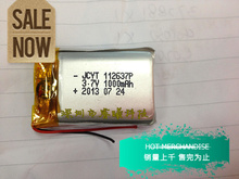 3,7 V полимер аккумулятор 112637 A + общий 1000 mah высокая емкость полимер аккумулятор