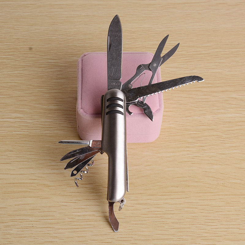 multi functional knife tool set multipurpose combined multifunctional gift nickel plating tool minimum order value of