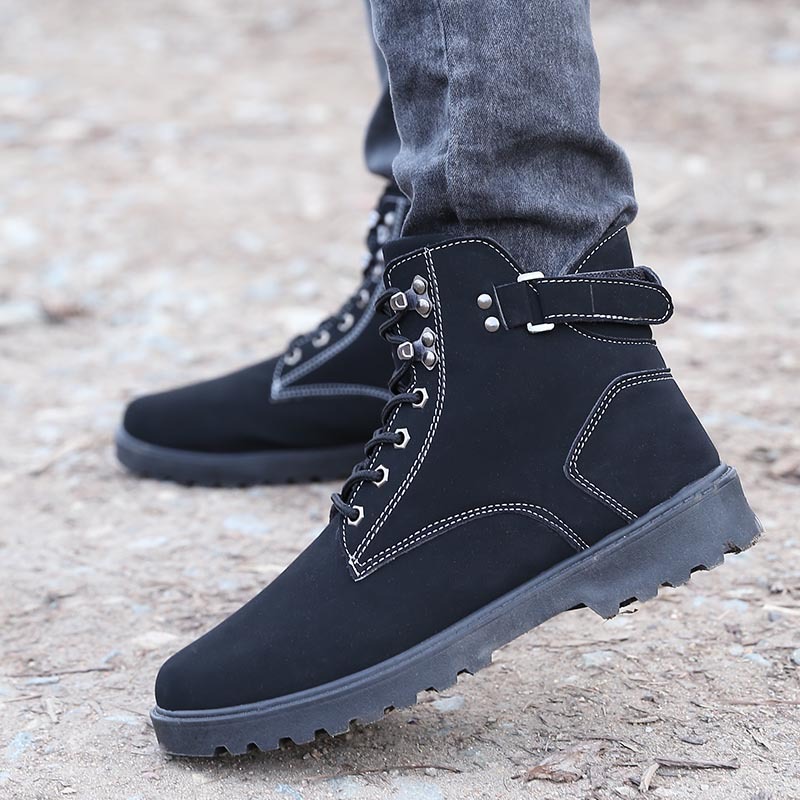 New Warm Men Shoes Sneakers with Man Made Men s Sneakers Comfortable Casual Winter Autumn Shoes