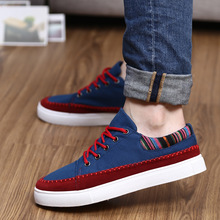 Spring and summer breathable shoes men s canvas shoes wholesale Korean men casual shoes men in