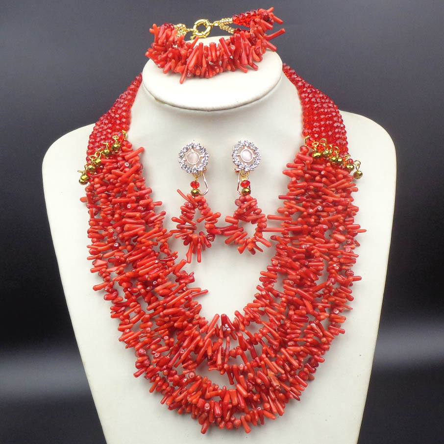 New-Fashion-Nigeria-wedding-African-jewelry-sets-gold-plated-crystal ...
