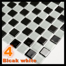 33pcs 300 300mm EUR Crystal Glass Mosaic Tiles for Bathroom Kitchen Swimming Pool Decoration Backdrop Wall