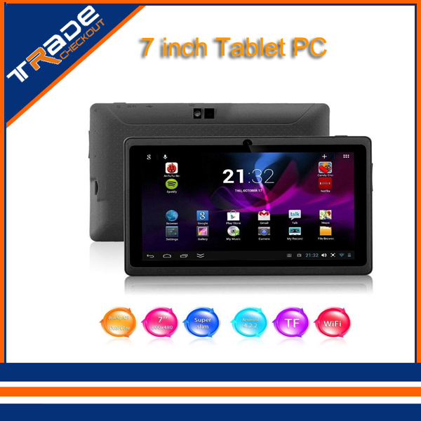 New Cheap 7 inch Q88 II A23 Dual core Tablet PC Capacitive Screen Android 4 2