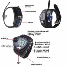 2pcs Pair Digital Wrist Watch Freetalker RD 820 Walkie Talkie Ham Radio Interphone 2 Way Radio