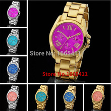 2015 New Fashion Kors Watch Women Gold alloy Quartz Luxury Brand digital watches men Female Male calendar diamond Wristwatch D02