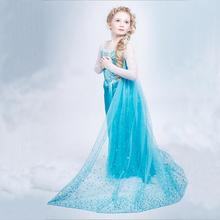 Retail new 2015 Spring Summer Kids Girls Flower Dress Girl s dress Princess party dresses baby