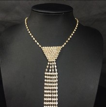 2015 Hot Design high quality Popular accessories tie necklace marriage accessories hot selling TF2280716