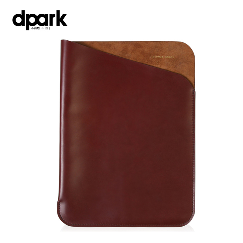 Free Shiping D park leather case sleeve pouch for Macbook Air13 Retina Pro13 Pro 13 fashion