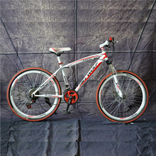 Hot Carbon Steel 26 Inch Wheel 21 Speed Double Disc Brake Variable Speed Mountain Bikes Bicicleta Mountain Bike Bicycle For Men