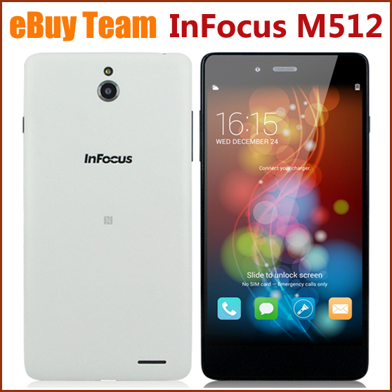 Original InFocus M512 5 0inch Android 4 4 Qualcomm Snapdragon 400 MSM8926 Quad Core 1 2GHz