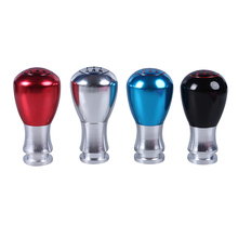 4 Colors Universal Car Aluminum Manual Shift Knobs Auto Gear Shift Head Shifter Lever Stick